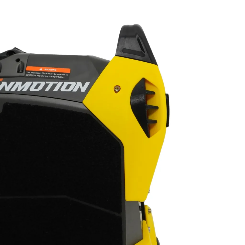 GrizzLights Horizon on Inmotion P6 with Grizzla Front Bumper - side view