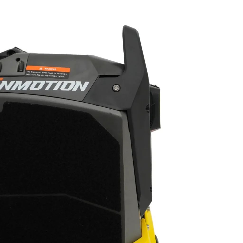 GrizzLights Horizon on Inmotion P6 with stock bumper - side view